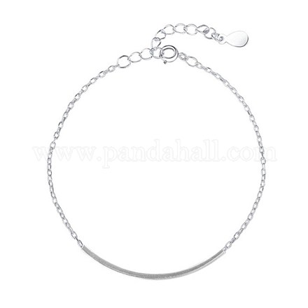 Bracelet de cheville en perles de tube incurvé pour fille femme AJEW-BB44866-B-1