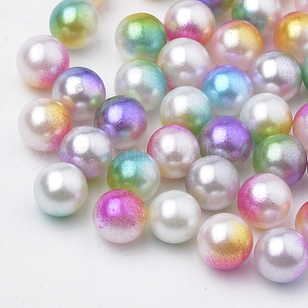 Acrylic Imitation Pearl Beads MACR-N002-02-1