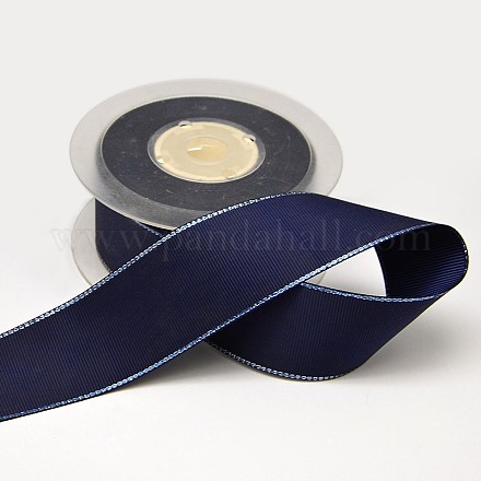 Verdrahteten Ripsband für Geschenkverpackung SRIB-L010-25mm-370-1