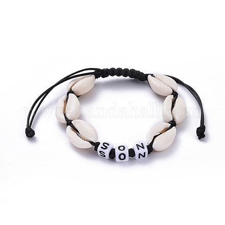 (vente de bijoux fêtes d'usine) bracelets de famille pour fils BJEW-JB05260-01-1