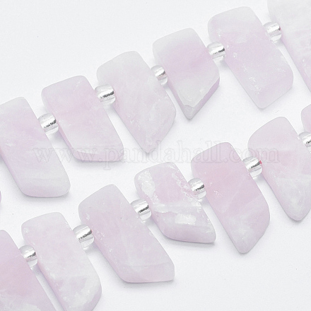 Chapelets de perles en quartz rose naturel G-G748-14A-1