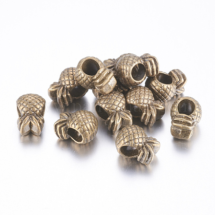 Perles européennes en alliage de style tibétain MLF8249Y-NF-1
