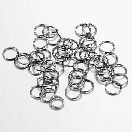 Iron Open Jump Rings IFIN-A018-6mm-B-1