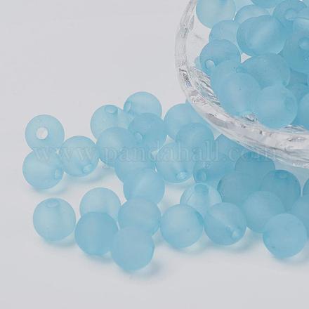 Perles en acrylique transparente X-PL704-C40-1