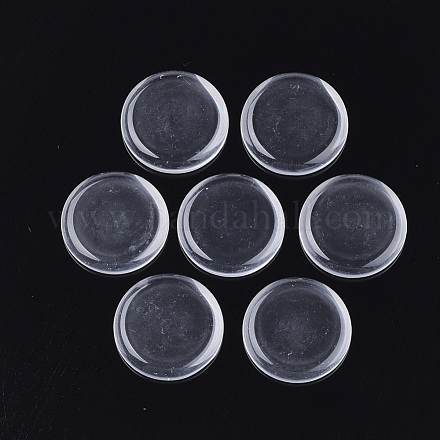 Cabochons en verre transparent X-GGLA-Q043-01-1