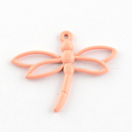 Lovely Cadmium Free & Lead Free Dragonfly Pendants for Earrings Making PALLOY-4658-06A-LF-1