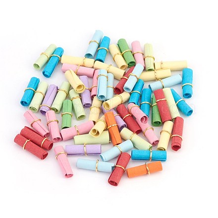 Papel de diy rollos rollos pastillas pequeño regalo membrete DIY-WH0143-36-1