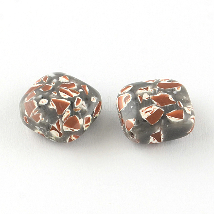 Imitation Gemstone Resin Beads CRES-S284-23mm-03-1
