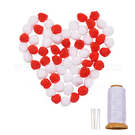 PH PandaHall 500PCS 20mm Mini Pompon Colorati Pom Pom Balls per Natale  Decorazione di Bambola Uncinetto lavori Artigianali Fai da Te