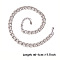 Non-Tarnish Unisex 304 Stainless Steel Curb Chains Necklaces