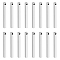 16Pcs 201 Stainless Steel Pendants, Bar, Stainless Steel Color, 35x3x3mm, Hole: 1.5mm