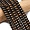 Natural Bronzite Beads Strands, Rondelle, 6.5~7x4~4.5mm, Hole: 0.8mm, about 89pcs/strand, 15.35''(39cm)