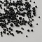 Glass Beads, No Hole Beads, Round, Black, 1~3mm