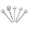 Iron Hair Bobby Pin Findings, Flat Round, Platinum, 54x14mm, Tray: 12mm