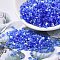 MIYUKI Half TILA Beads, Japanese Seed Beads, 2 Hole, (HTL261) Transparent Sapphire AB, 5x2.3x1.9mm, Hole: 0.8mm, about 1250pcs/50g
