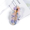 Cloud Shape Cellulose Acetate Alligator Hair Clips, Hair Accessories for Women and Girls, Plum, 68x25mm