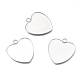 304 Stainless Steel Pendant Cabochons Settings for Fashion Jewelry STAS-M283-01P-B-1