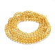 Perles d'ambre naturel brins G-K308-D01-5mm-2