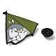 Cartoon Camping Rabbit Enamel Pins JEWB-Q036-01D-3