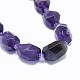Natural Amethyst Beads Strands G-F632-47-2