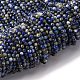 Natürlicher Lapislazuli Perlenstränge&nbsp;G-RM2025-A41-4mm-A-2