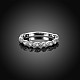 925 стерлингового серебра кольца перста RJEW-AA00737-S-16-3
