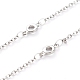 304 Stainless Steel Link Eyeglasses Chains Sets AJEW-EH00333-3