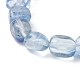 Bracelets extensibles en perles de verre pour femmes BJEW-JB09410-2