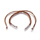 Fabbricazione di braccialetti di perline intrecciati con corde di nylon BJEW-F360-FP09-1