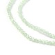 Chapelets de perles en verre imitation jade GLAA-F094-C03-3