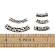 Perlas de tubo de aleación de estilo tibetano kissitty PALLOY-KS0002-05-9
