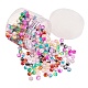 PandaHall Elite Spray Painted Crackle Glass Beads CCG-PH0003-01-1