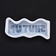 Wavy Letter Silicone Candle Mold DIY-Z015-03-3