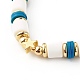 Ensembles de bracelets extensibles en perles d'argile polymère faites à la main BJEW-JB06353-02-5