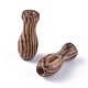 Natural Wenge Wood Beads WOOD-Q045-01-2