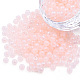 6/0 perles de rocaille en verre imitation jade SEED-N004-006-23-1