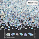 Perlas de semilla de vidrio transparente pandahall elite 135g SEED-PH0002-04-2