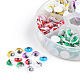 6 meneo de color plástica ojos saltones cabochons artesanía de scrapbooking diy accesorios de juguete KY-JP0004-8mm-2
