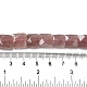 Natürlichen Erdbeere Quarzperlen Stränge G-C109-A04-02-5