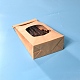 Sacs en papier kraft brun avec fenêtre X-CARB-F006-01-3