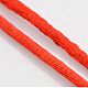 Cordons fil de nylon tressé rond de fabrication de noeuds chinois de macrame rattail NWIR-O001-B-07-2