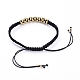 Unisex Adjustable Nylon Thread Braided Bead Bracelets BJEW-JB05137-5
