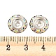 Laiton avec perles de strass cristal ab RB-F035-06B-P01-3