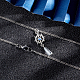 Unicraftale 10m chaîne en acier inoxydable chaînes gourmettes non soudées avec 100pcs anneaux de saut et 30pcs fermoirs à pince de homard chaînes de bijoux collier chaîne pour collier fabrication de bracelet STAS-UN0002-91A-7
