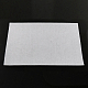 DIYクラフト用品不織布刺繍針フェルト  正方形  ホワイトスモーク  298~300x298~300x1mm X-DIY-Q007-10-2