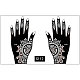 Pochoir de tatouage pour les mains MRMJ-K003-A01-1