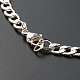 304 Stainless Steel Curb Chain Necklaces NJEW-JN03555-5