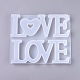 Moldes de silicona de amor de palabra de san valentín DIY-K017-18-2