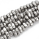 Electroplate Non-magnetic Synthetic Hematite Beads Strands G-T061-102N-1
