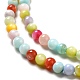 Chapelets de perles de coquille d'eau douce naturelle teinte SHEL-G014-05B-02-3